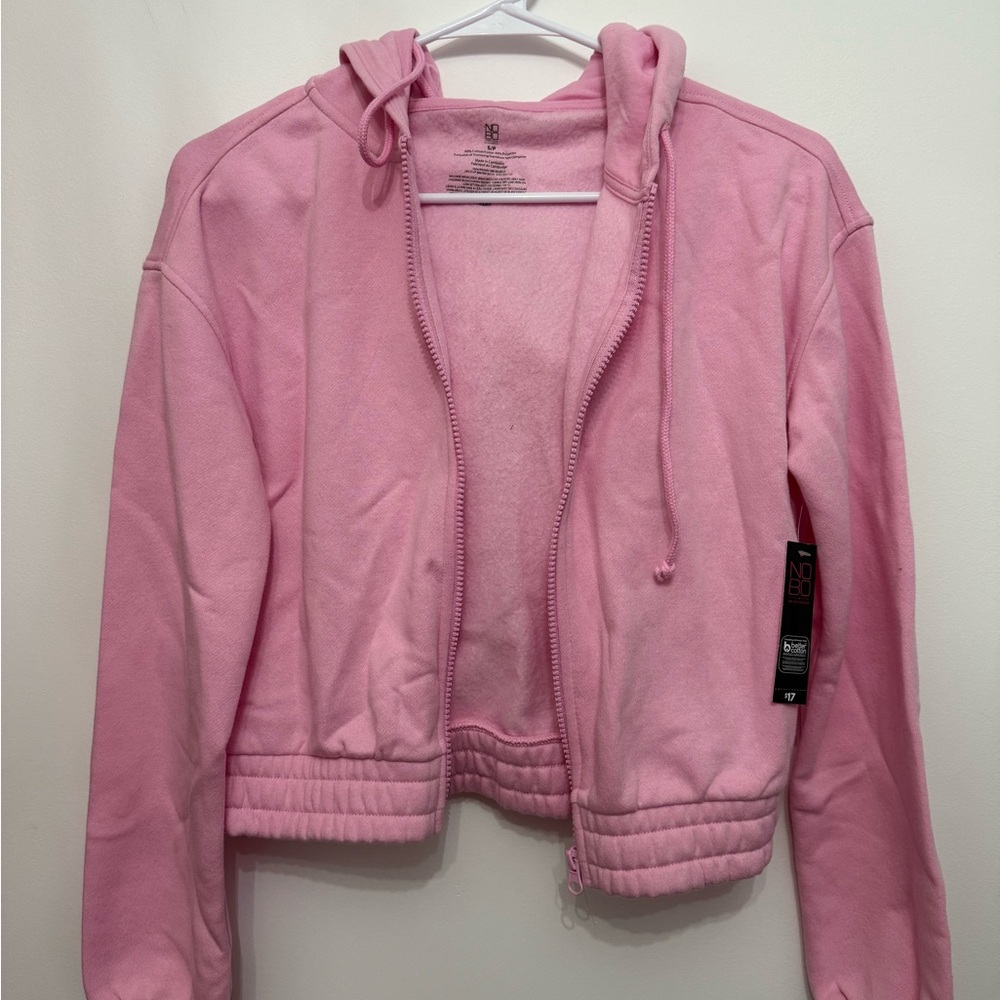 No Boundaries Light Pink Hoodie